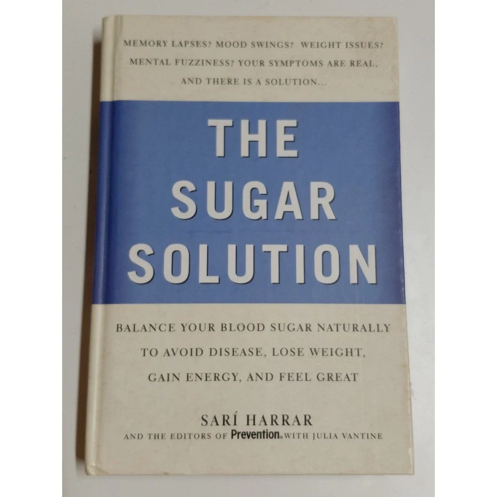 The Sugar Solution Sari Harrar Prevention Balance Blood Sugar Naturally HC 2004